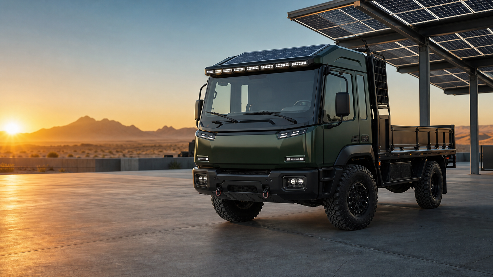 NGT custom electric truck in Namibia